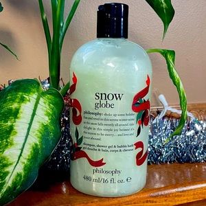 PHILOSOPHY SNOW GLOBE 16oz Shampoo, Shower, & Bath. Factory Sealed.